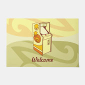 Tall Arcade-Spielkonsole Türmchen Fußmatte (Vorderseite)