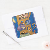 Tall Ark Quadratischer Aufkleber (Umschlag)