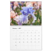 Tall Barted Irises-Kalender für 2021 Kalender (Feb 2027)