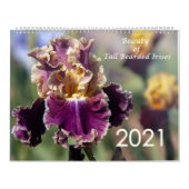 Tall Barted Irises-Kalender für 2021 Kalender (Titelbild)
