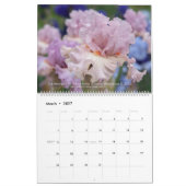 Tall Barted Irises-Kalender für 2021 Kalender (Mär 2027)