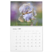 Tall Barted Irises-Kalender für 2021 Kalender (Jan 2027)