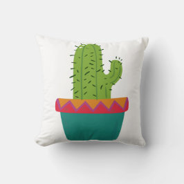 Tall Cactus Pillow Kissen