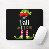 Tall Christmas Elf Matching Pajama X-mas Party Mousepad (Mit Mouse)