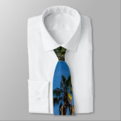 Tall Curving Palms Neck Tie Krawatte (Gebunden)