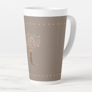Tall Decorative Kaffee Milchtasse