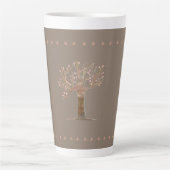 Tall Decorative Kaffee Milchtasse (Vorderseite)