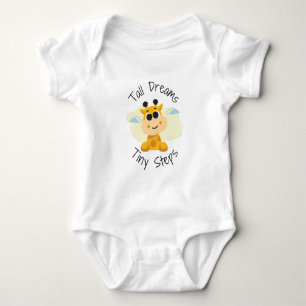 "Tall Dream Tiny Steps" Baby Strampler