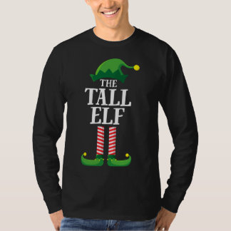 Tall Elf Matching Family Group Weihnachts-Party T-Shirt