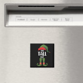 Tall Elf Matching Family Weihnachten Magnet (In Situ (Geschirrspüler))