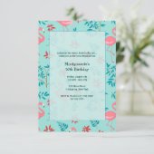 Tall Flamingos Einladungen (Stehend Vorderseite)