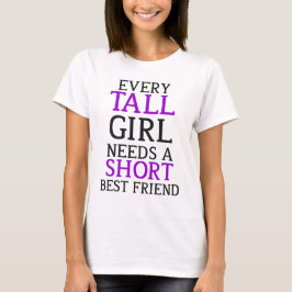 Tall Girl - Kurze Girl Matching T-Shirt