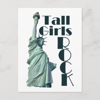 Tall Girls ROCK Postkarte