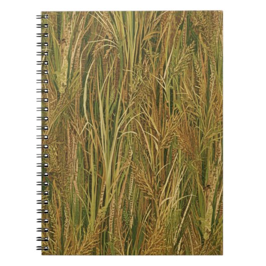 Tall Grass Ghillie Suit Camouflage Notizblock (Vorderseite)