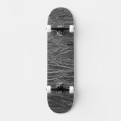 Tall Grass Ghillie Suit Camouflage Skateboard (Vorderseite)