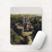 Tall Graue Stone Burg im Grünen Mousepad (Mit Mouse)