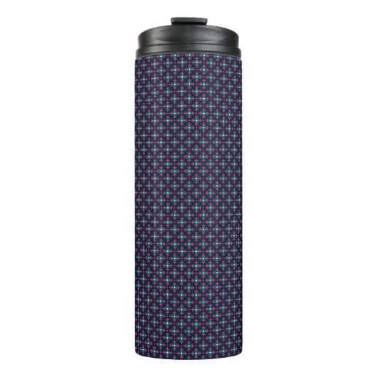 Tall insulated tumbler with a black lid thermosbecher (Vorderseite)