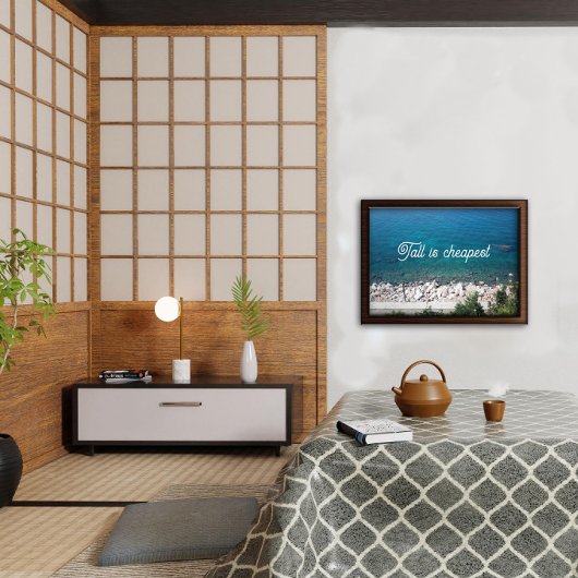 Tall ist das billigste Ozeanposter Poster