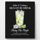 Tall Mojito ・ PERSONALISIEREN SIE DIESE Signature Fotoplatte (Vorderseite)