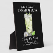 Tall Mojito ・ PERSONALISIEREN SIE DIESE Signature Fotoplatte (Seite)