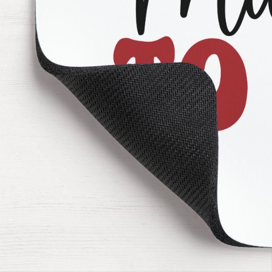 Tall Mord an mir Mousepad (Ecke)