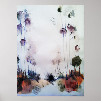 Tall of Grace Art Print Poster