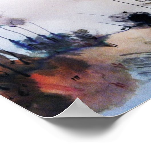 Tall of Grace Art Print Poster (Ecke)