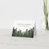 Tall Pines Dankeskarte (Vorderseite)