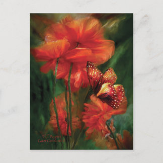 Tall Poppies Postkarte