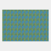 Tall & Prickly Kakteen Wrapping Paper Sheet Set Geschenkpapier Set (Vorderseite 2)