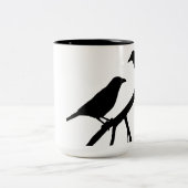 Tall Pun Attempo Murder Crow Tasse (Mittel)