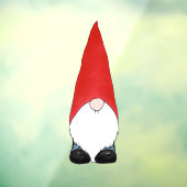 Tall Red Hat Gnome Fensteraufkleber (Blatt 3)