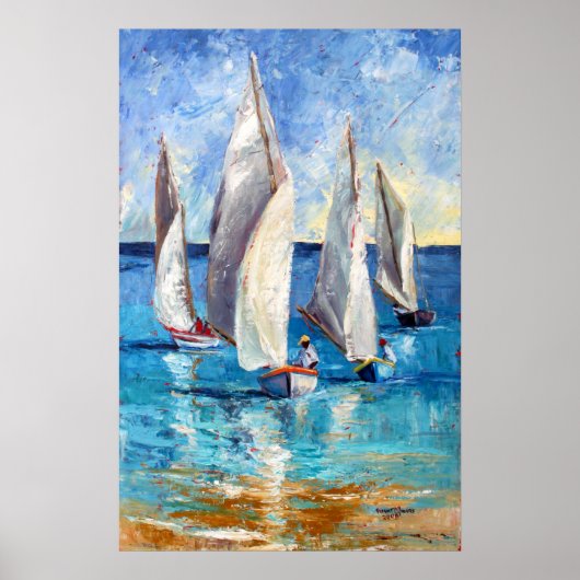 Tall Sails Poster (Vorne)