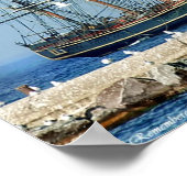 Tall Ship #3 Poster (Ecke)