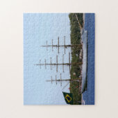 Tall Ship Cisne Branco Foto Puzzle (Vertikal)