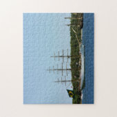 Tall Ship Cisne Branco Foto Puzzle (Vertikal)