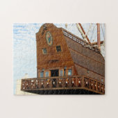 Tall Ship El Galeón Nah-up-Foto Puzzle (Horizontal)