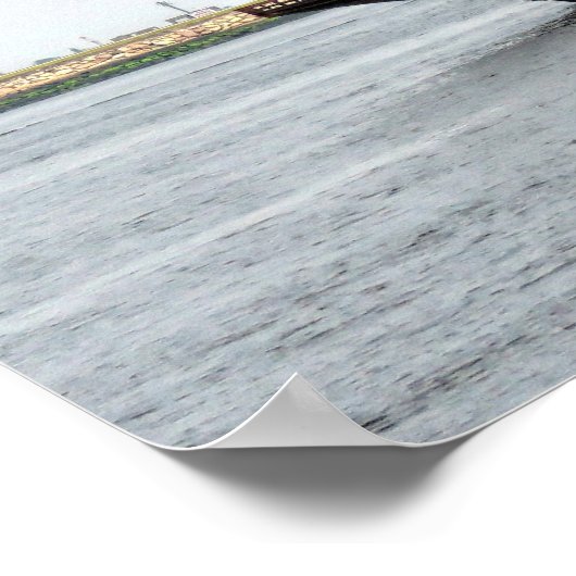 Tall Ship El Galeon Poster (Ecke)