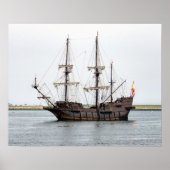 Tall Ship El Galeon Poster (Vorne)