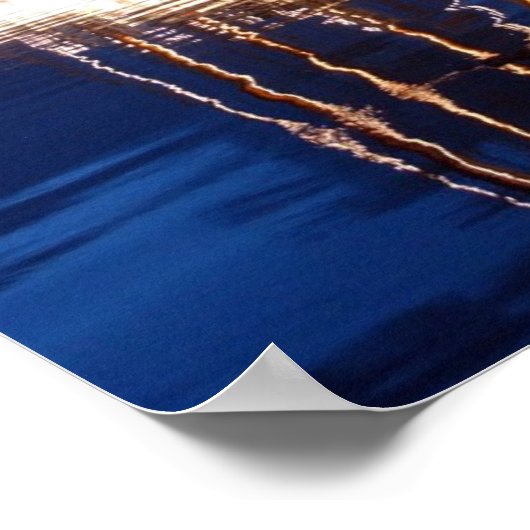 Tall Ship Esmeralda Poster (Ecke)