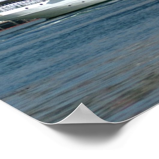 Tall Ship Esmeralda Poster (Ecke)