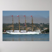 Tall Ship Esmeralda Poster (Vorne)