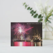 Tall Ship Festival Postkarte (Stehend Vorderseite)