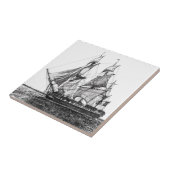 Tall Ship Hermione Keramik Foto Tile Fliese (Seite)