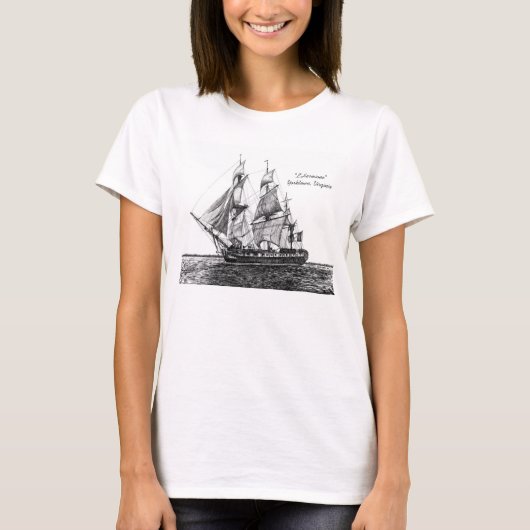 Tall Ship Hermione Women's T - Shirt (Vorderseite)