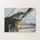 Tall Ship HMS Bounty Figurehead Foto Puzzle (Horizontal)