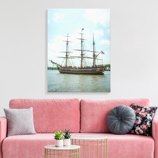 Tall Ship HMS Bounty Leinwanddruck (Insitu (Wohnzimmer))