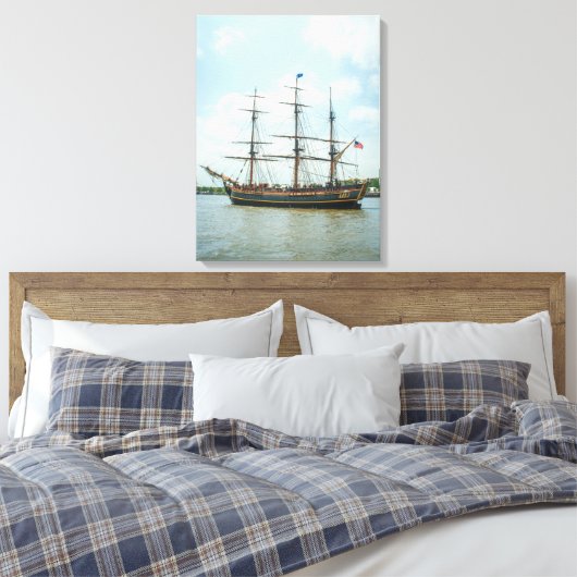 Tall Ship HMS Bounty Leinwanddruck (Insitu (Schlafzimmer))