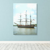 Tall Ship HMS Bounty Leinwanddruck (Insitu (Holzboden))