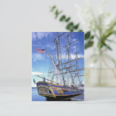 Tall Ship HMS Bounty Postkarte (Stehend Vorderseite)